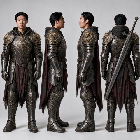 Dad knight sheet — Dragon Battle
