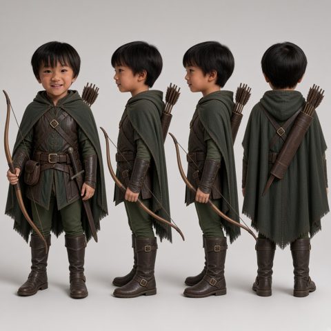 Drake ranger outfit sheet — Dragon Rescue