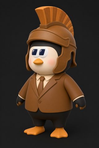 Penguin (vinyl toy) character — Fomofy · portals